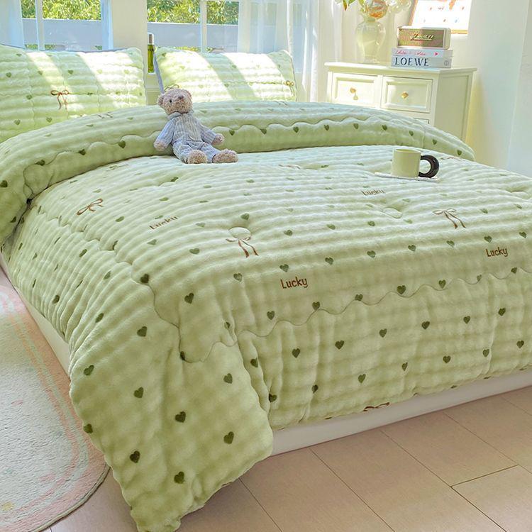 

G5Z Super Soft Double-Sided Rabbit Fur Blanket, Thick & Warm for Autumn/Winter 110*150cm 2jin