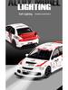 Mitsubishi Evo 1:32 Alloy Car Model with Pull-Back and Sound Effects - EVO Rally Series Collectible Ornament