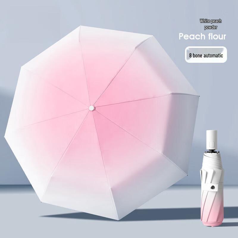 

XUQING Automatic Three-Fold Gradient Sun & Rain Umbrella