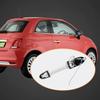 ABARTH 500 Hatchback Yedek Kapı Kolu Dış Krom Kapı Kolu Sürücü Tarafı Değişimi Şekilde Gösterildiği Gibi