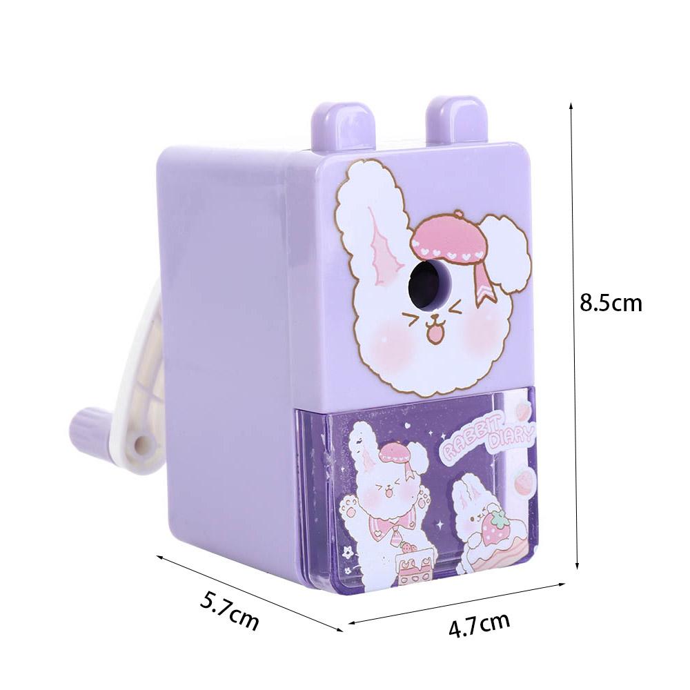 Automatically Enters Lead Hand Crank Pencil Sharpener Sketching Pencil Sharping Tools Boys Girls