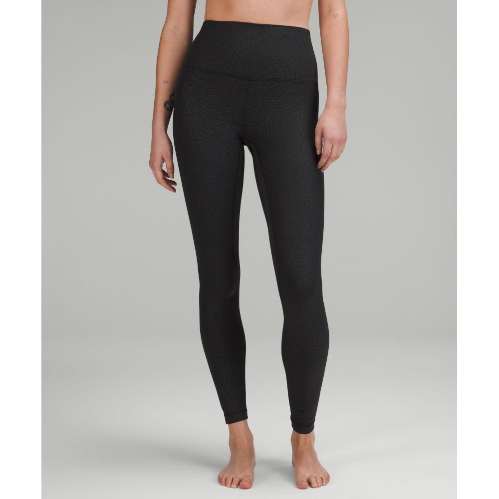 

Lululemon Брюки Align High Rise 28 Ripple Emboss, черные 8/28