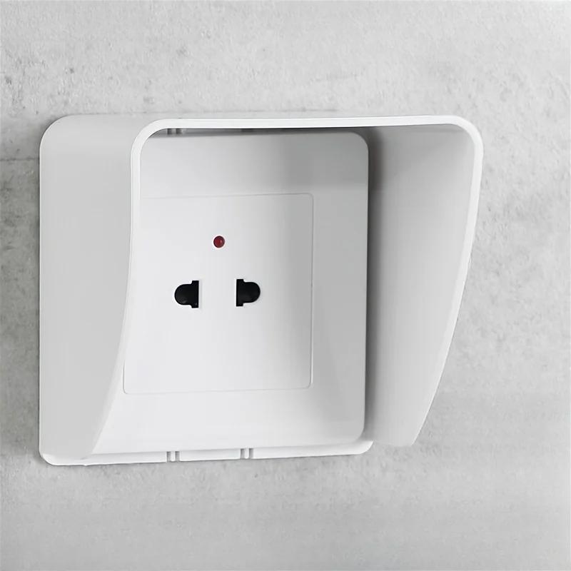 1pc Outdoor Socket Cover - Waterproof, UV-Resistant, Durable PC Plastic Protective Shell for Outdoor Use, Easy Installation
