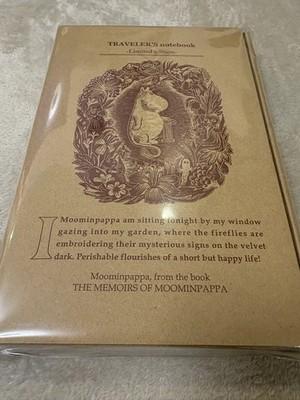 Travelers Factory Limited Edition MOOMIN Dads Memories notebook papa