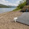 4 Stück Strandtuch-Befestigungsclip-Hering, Winddichte Outdoor-Picknickdecke Sandspikes, Tragbarer Deckenhalter Picknickmatte Klemmen