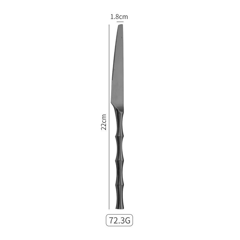 Zhi Shi Bamboo Handle Cutlery Set