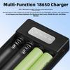 Chargers Pack Shell 18650 Battery Box Case with LED Light & Indicator for Cellphone Fast Charging Portable Battery Holder