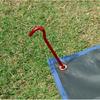 19pcs Outdoor Ground Camping Tent Stakes Anchors Pegs Windproofed Tent Stakes for Tents and Tarpaulins