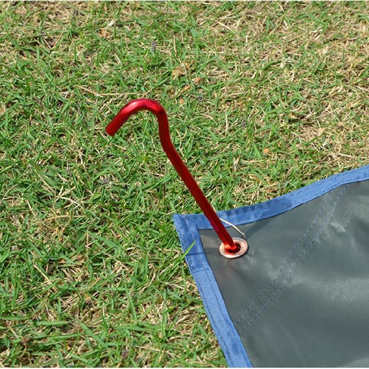 19pcs Outdoor Ground Camping Tent Stakes Anchors Pegs Windproofed Tent Stakes for Tents and Tarpaulins