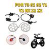 Bicycle universal oil brake system brake pad upgrade disc brake For super 73 S1 S2 Y1 Y2 RX Z1 ZX ZMIAMI e-bike