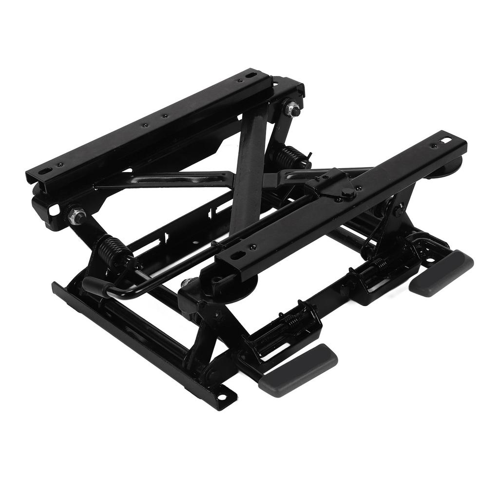 Seats Height Adjuster with Slide Rail 155mm Lifting Height Universal Fit Steel Seat Lifting Base for