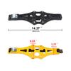 Snow Tire Chains for Car/SUV/Truck - 4 Pcs Emergency Traction Thick Belt, Portable Mud Snow Anti-Slip Chains