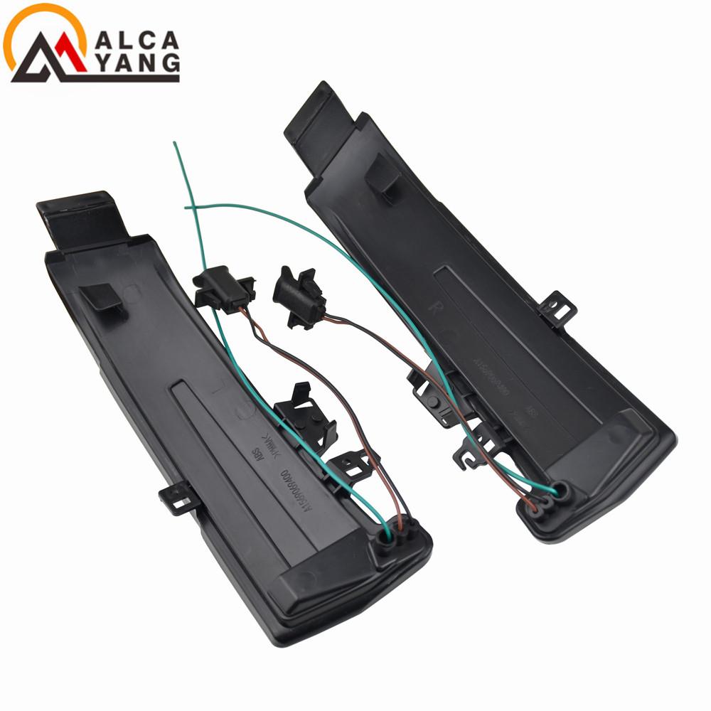Dynamic Turn Signal Rearview Mirror Indicator Blinker Light For Mercedes Benz A B C E S CLA GLA CLS W176 W246 W204 W212 X156