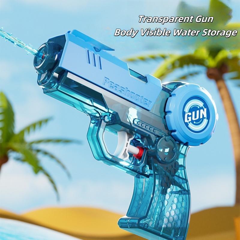Безперервний Міні Водяний Пістолет Ручний Водяний Бластер Великої Місткості Літня Гра на Пляжі на Відкритому Повітрі Іграшка для Бою