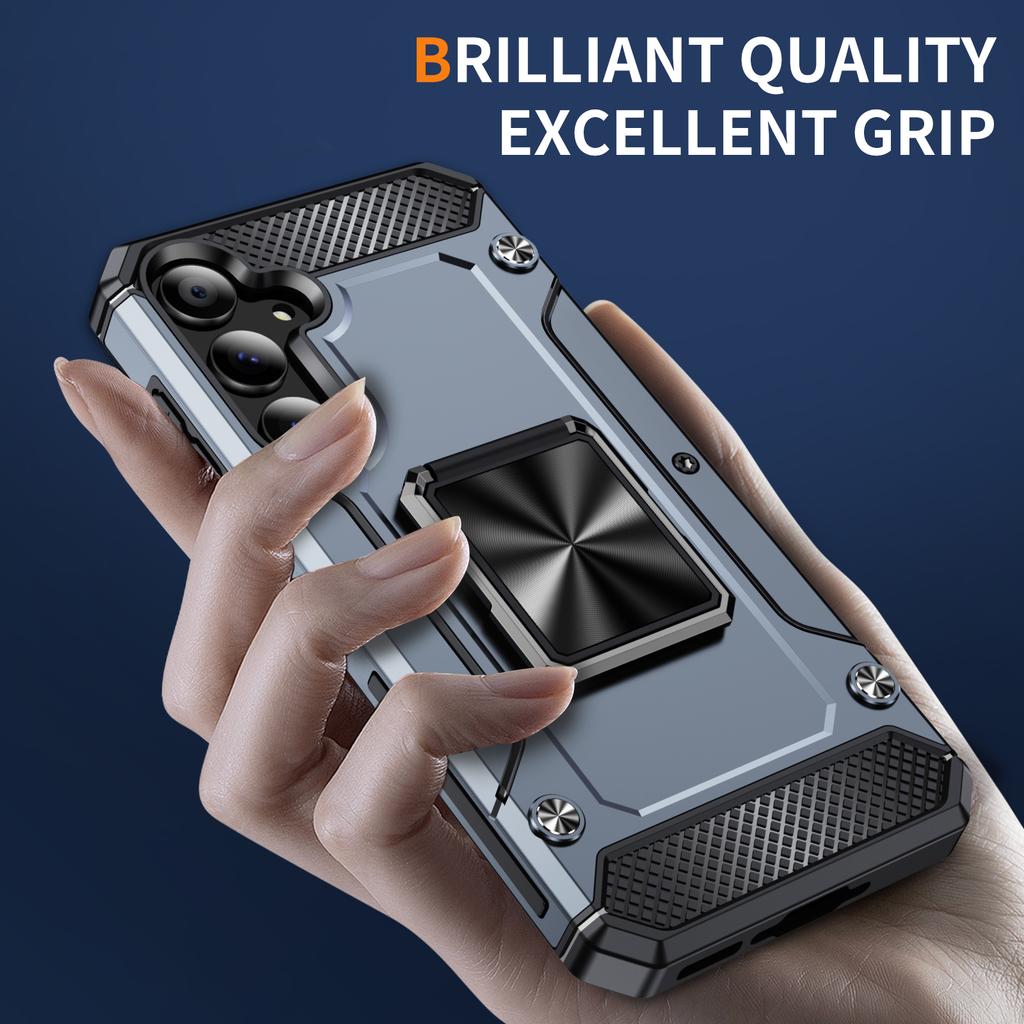 For Samsung Galaxy A54 5G Case PC+TPU Anti-Drop Phone Cover with Kickstand