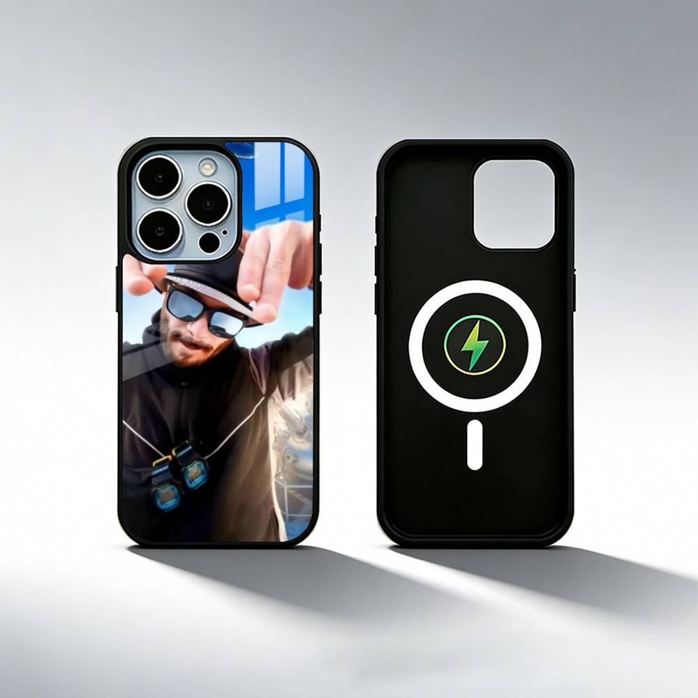 Rapper JuL Cest P-Pas Des Lol Handyhülle Für iPhone17,16,15,14,13,12,11 Plus,Pro Max Magnetisch Für Magsafe Kabelloses Laden