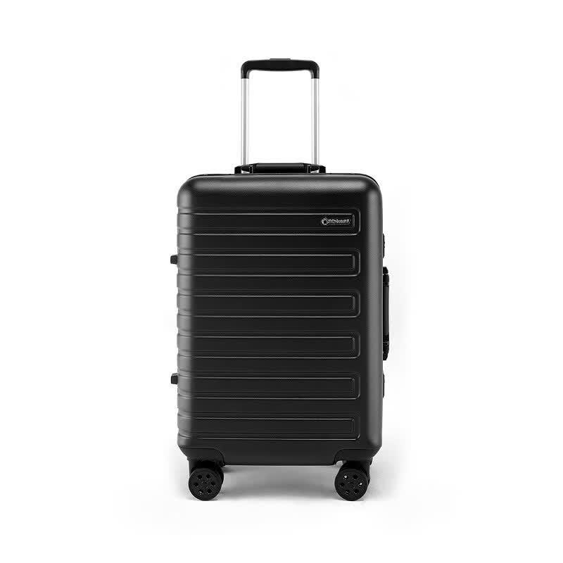 Diplomat Fashion Aluminum Frame Spinner Suitcase 20 inch