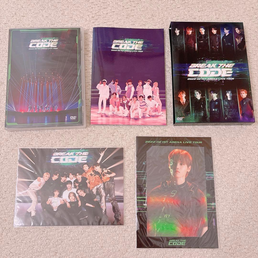 

[USED] INI BREAK THE CODE First Press Limited Edition Live DVD with Masaya Kimura Bonus