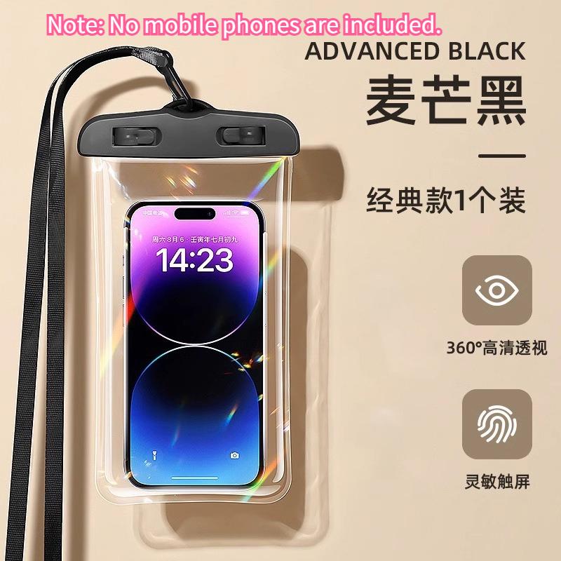 1pc Beach Travel Phone Dry Bag–Waterproof&Sandproof Silicone Seal,Universal Clear Case for Snorkeling,Rafting&Outdoor Activities