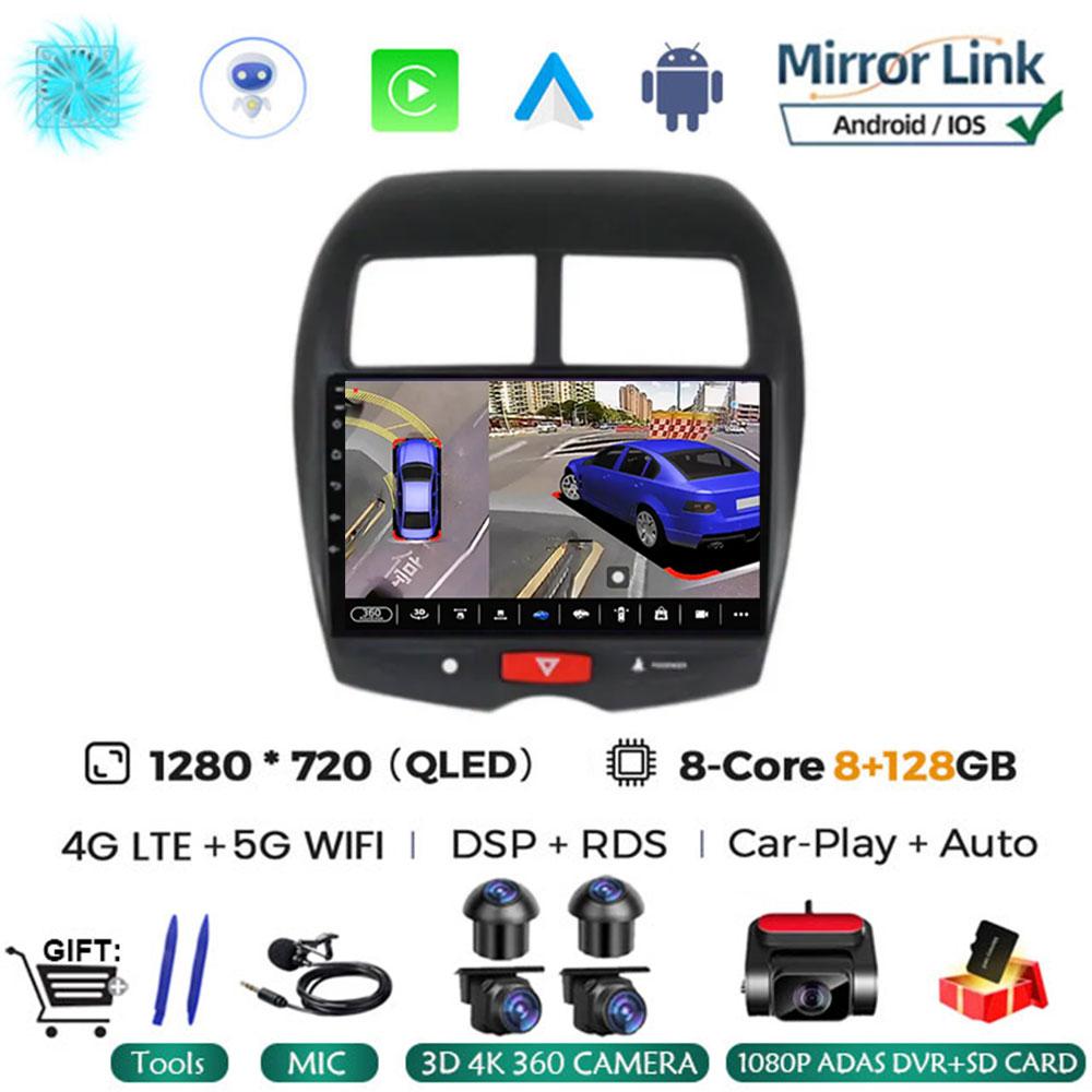 Android 14 For Mitsubishi ASX 1 2010 - 2013 2014 2015 2016 Multimedia Car TV Vehicle Video GPS Navigation Stereo Radio NO DVD