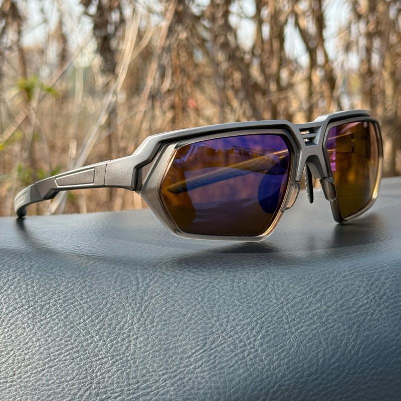 Polarized sunglasses outdoor sports cycling fishing skiing windproof goggles high definition lenses sunscreen sunglasses O