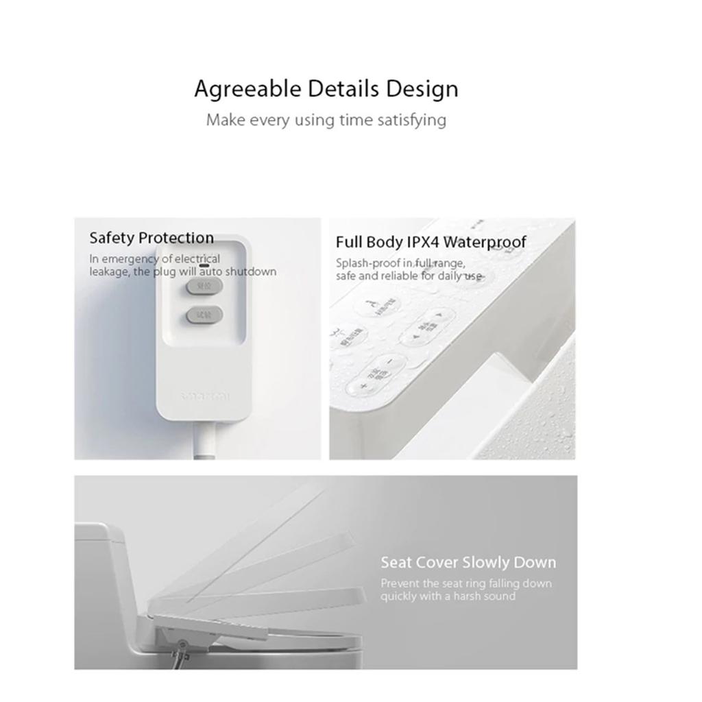 Buy Xiaomi Smartmi Multifunctional Smart Toilet Seat LED Night