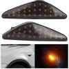 1 Pair 27 LEDs Side Marker Sequential Turn Signal Flashing Light Fit for F25 X3 2011‑2015