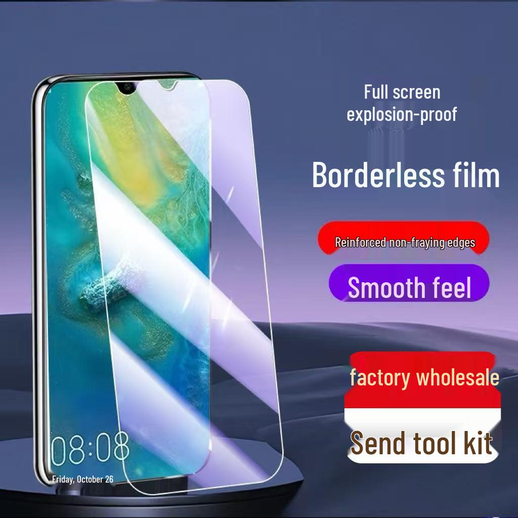 Huawei Mate20/Mate30 Tempered Glass Screen Protector - Full Coverage, HD, Anti-Blue Light