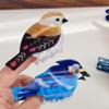 Korean Style Animal Hair Clip Creative Bird Shark Clip Creative Acetate Hair Claw  Female