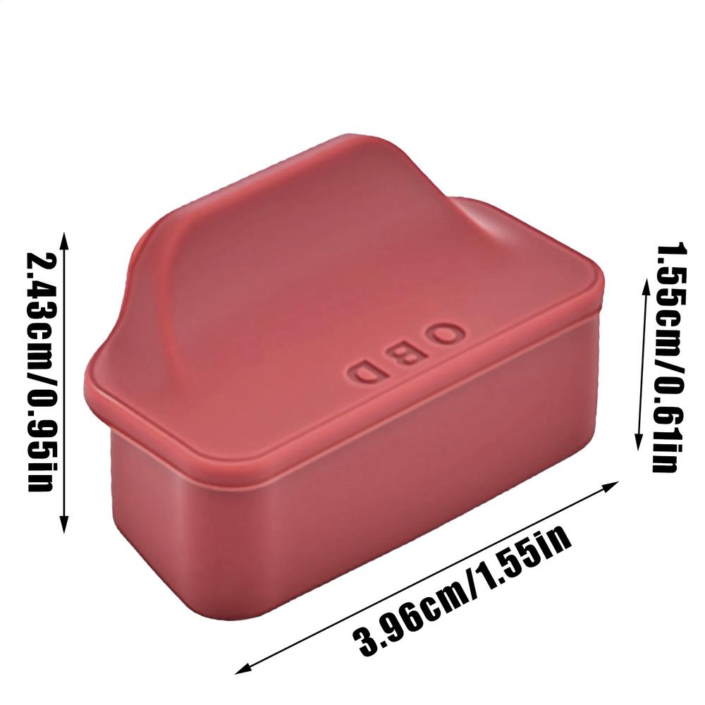 Silicone OBD Port Cover Protector OBD Protective Dust Cover Car Diagnostic Dust Caps Waterproof Shockproof Anti-Rust Accessories
