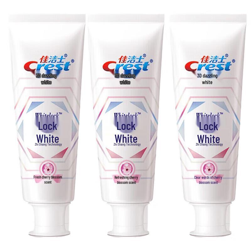 Crest Advanced Whitening Toothpaste, Cherry Blossom Scent