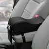 Car Center Console Arm Rest Cover Seat Box Pad PU Leather Armrest Mat Protector