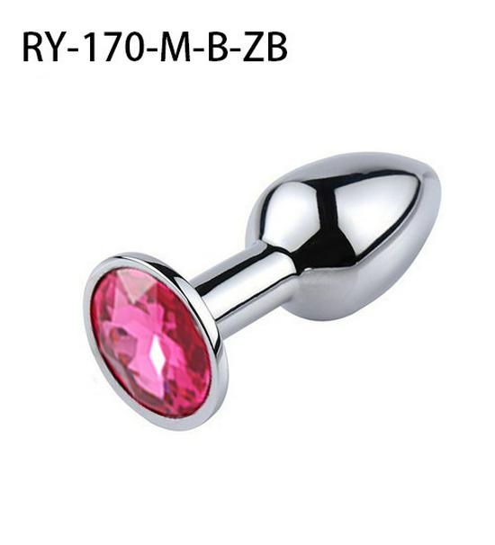 Adult Metal Butt Plug Anal Toy for Flirting & Outdoor Wear