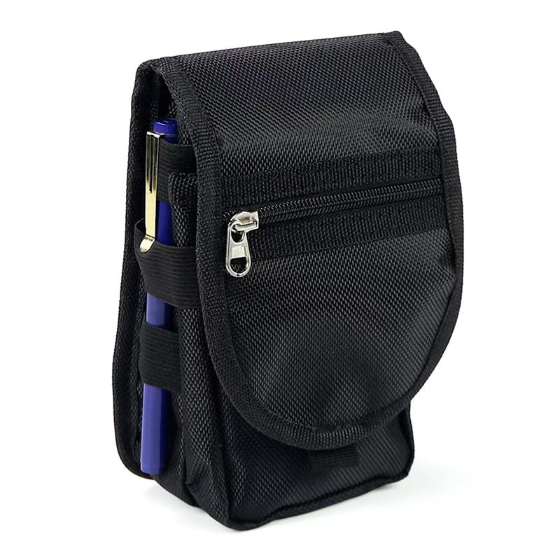 Large Screen Mobile Phone Bag Casual Waist Bag Daily Coin Purse Multi-Purpose Phone Belt Pouch Tactical Molle Phone Pouch Carry