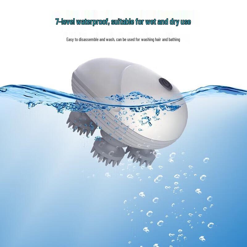 Waterproof Electric Head Massager
