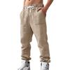 Autumn Winter New Jacquard Men's Loose Fit Jogger Pants Men's Cuffed Sweatpants Trousers