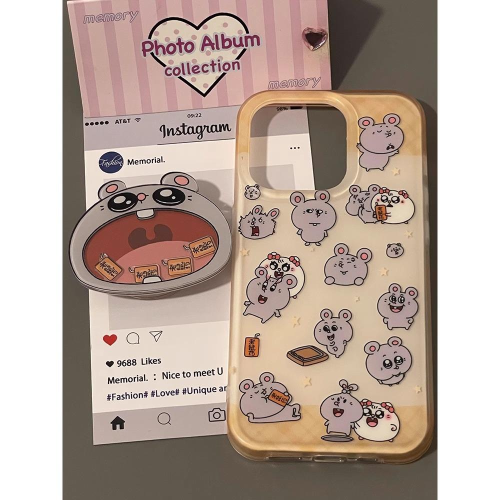 

Single Layer Meji and Rat for IPhone16promax for Apple 15 Mobile Phone Case for IPhone14 Women s Model 13p For Apple 6