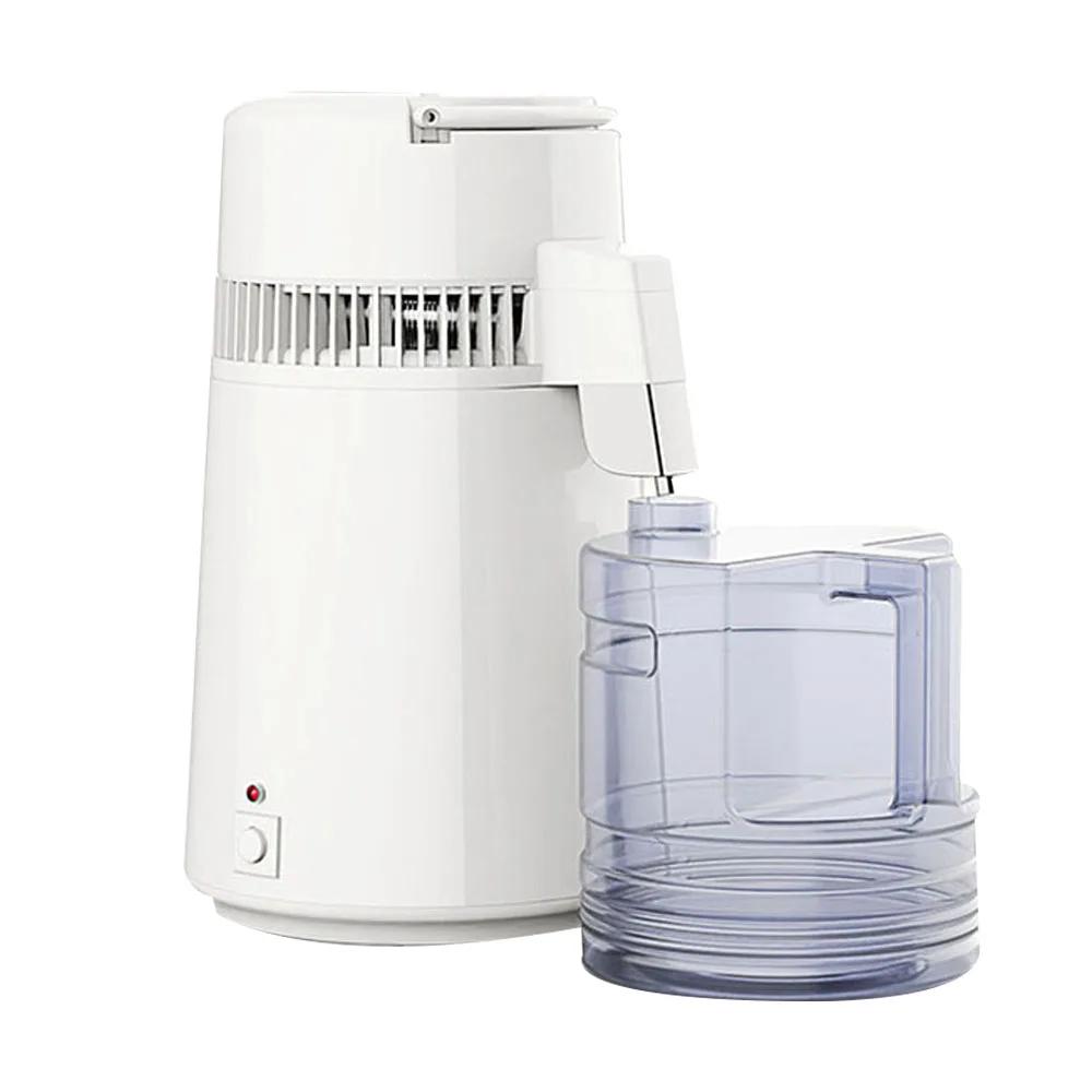 Large Capacity 750W 220V 4L Stainless Steel Pure Water Distiller Laboratory Household Distilled Water Machine Beautys Salon белый