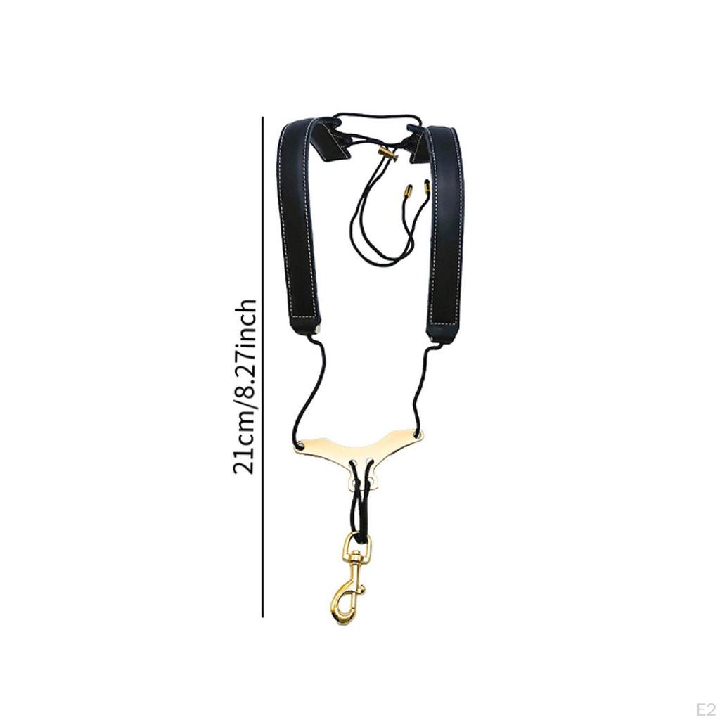 Saxophone Harness Strap Double Shoulder Comfortable Universal Sax Support