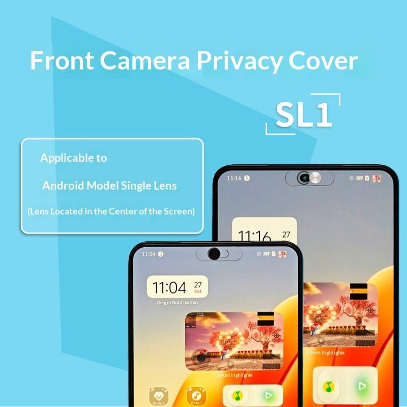 Smartphones Webcam Cover Privacy Camera Covers Front Camera Cover For Galaxy Pixel Ultra-Thin Transparen Protection Slide