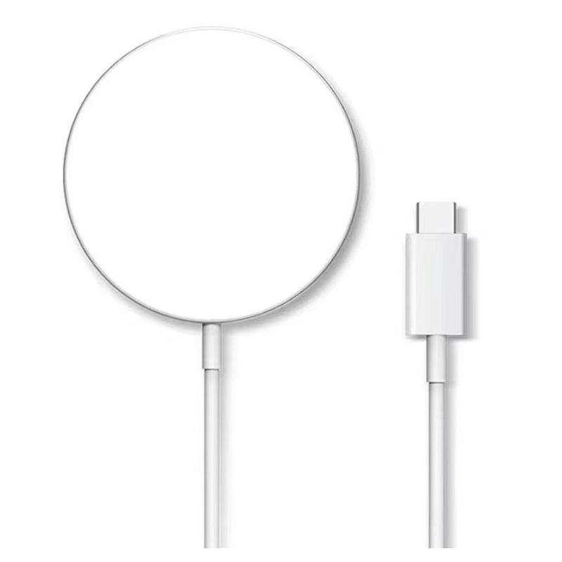Magnetická bezdrátová nabíjecí podložka USB + Type C Pro Magsafe iPhone 16 15 14 13 12 Pro Max Průhledná Dokovací stanice pro rychlé nabíjení