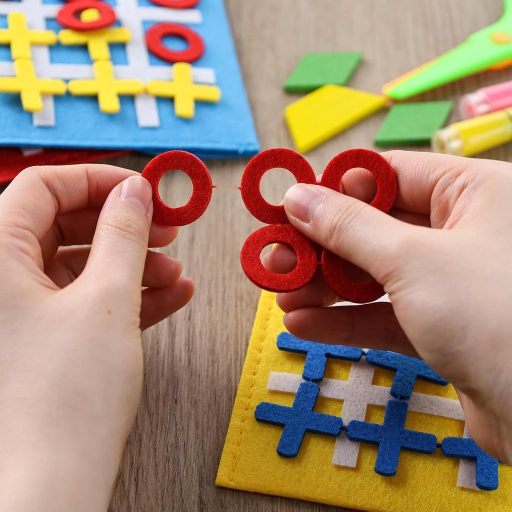 LovesTown 30PCS Tic Tac Toe Board Game, Mini Strategic Board Game for Kids Family Classic Educational Toys Indoor Party Game for Goodie Bag Stuffers