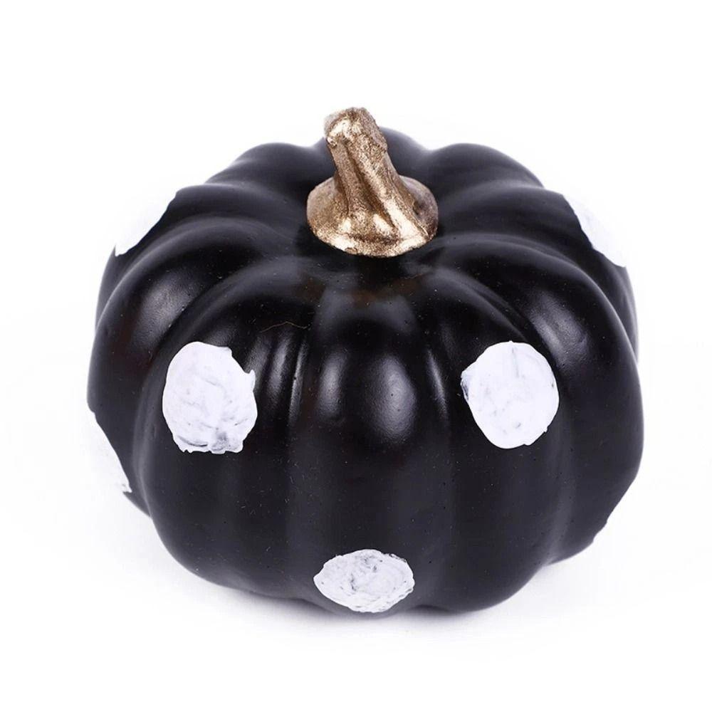 Halloween Artificial Pumpkin DIY Crafts Fake Pumpkin Simulated Pumpkin  Party Tray Decorations
