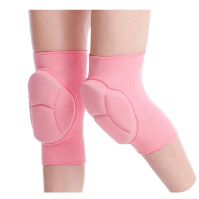 Ginocchiere Sportive a Compressione per Ragazza Protettore Elastico Spugna Ispessita Supporto Ginocchiera per Danza Allenamento Yoga Pratica