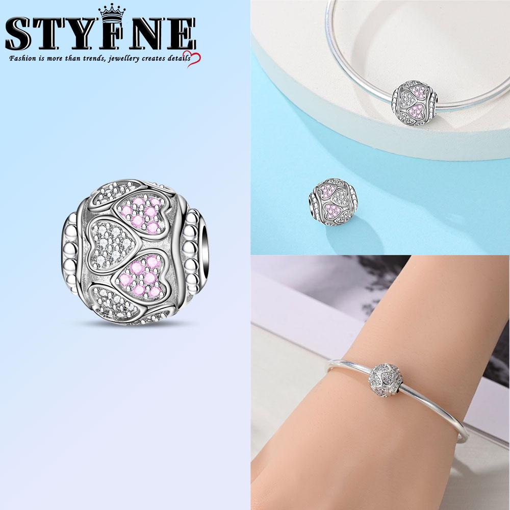 Copper Infinity Love Dangle Charms Like Snake Entangle Beads Fit Original Bracelet Diy Fine Jewelry Gifts For Women