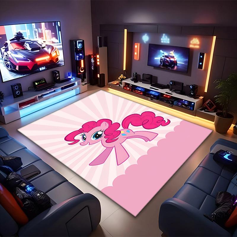 Pink Pony Carpets Suitable Room Office Bedroom Door Mats Birthday Gift Holiday Gift Cloud Balloon Rug 129 140