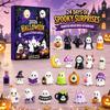 Kalendarz Adwentowy na Halloween 2026, 24 Dni, Straszne Akrylowe Ozdoby, Pudełko Odliczające, Dekoracja Stołu na Halloween, Zestaw Prezentowy Świąteczny
