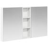 Bathroom Cabinet Set 3 Pcs 100 X 10.5 X 60.5 Cm Particleboard