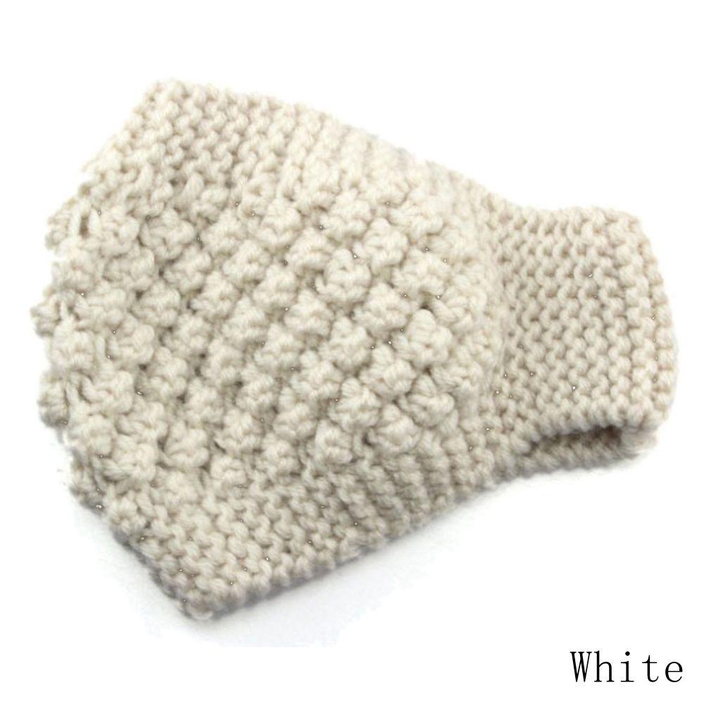 Gift Turban Hair Accessories Knitted Wool Girl Headband Headwear Elastic Crochet Hairband