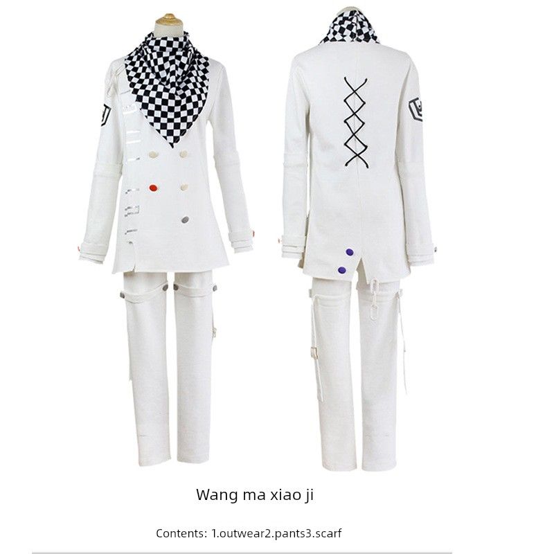 Danganronpa V3 Chazoku Rotor Cosplay Costume Harukawa Maji Ouma Kokichi Cosplay Costume Full Character Outfits